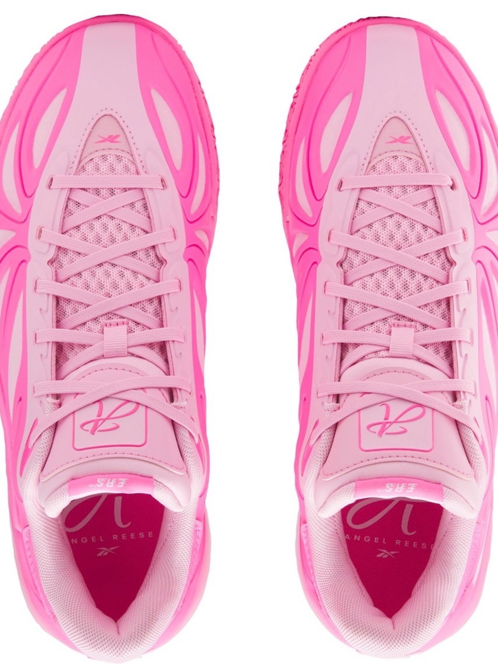 Reebok Angel Reese Women's Pink Athletic Sneakers